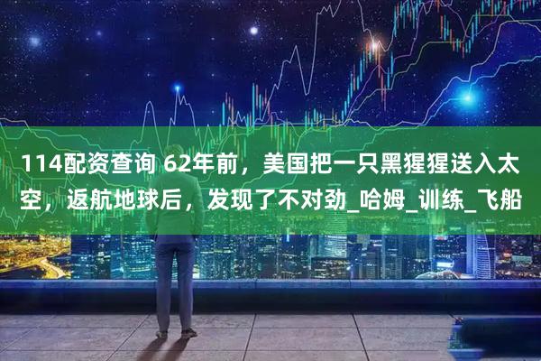 114配资查询 62年前，美国把一只黑猩猩送入太空，返航地球后，发现了不对劲_哈姆_训练_飞船